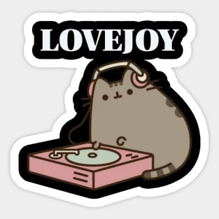 Lovejoy / Funny Cat Style Sticker